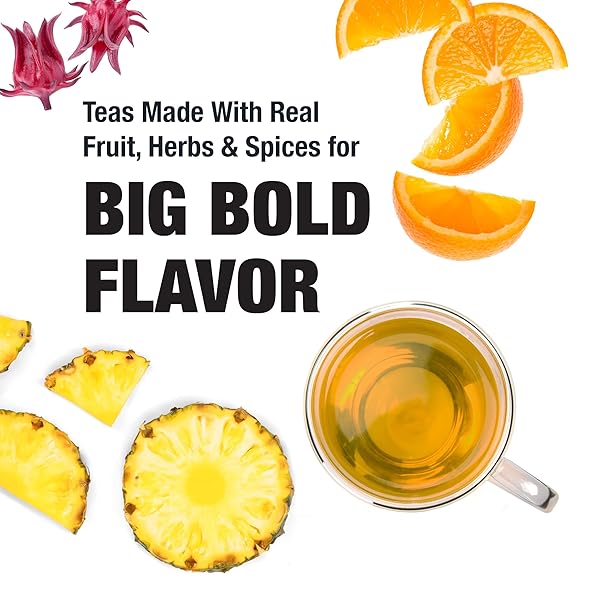 TIESTA TEA MAUI MANGO | LOOSE LEAF | MANGO PINEAPPLE HERBAL TEA | PREMIUM NON-CAFFEINATED FRUIT BLEND | MAKES HOT OR ICED & BREWS UP TO 50 CUPS | 5.5 OUNCE REFILLABLE TIN