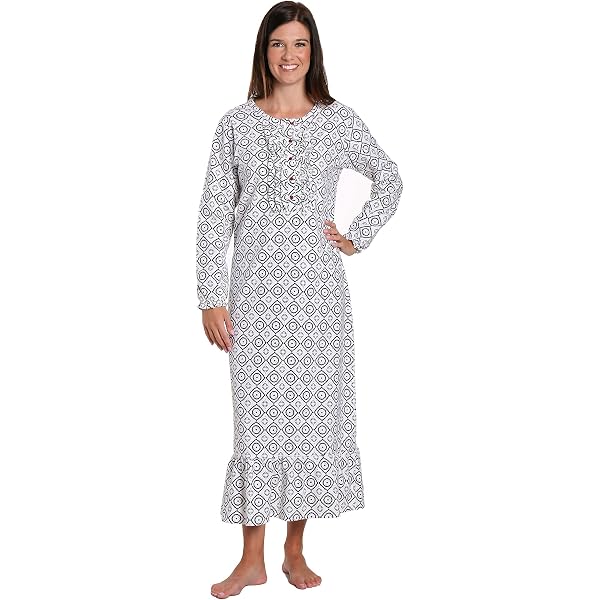 Fashion by Mirabeau Sleep Dress (XX-Large, Sleep Clock) at Amazon Women's  Clothing store