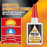 GleamGlee Super Glue for Metal 35g Ultra Strong Waterproof Clear Bond view 4