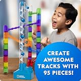 Blue Marble National Geographic Marble Run with Motorised Elevator 95-Piece Kit view 4