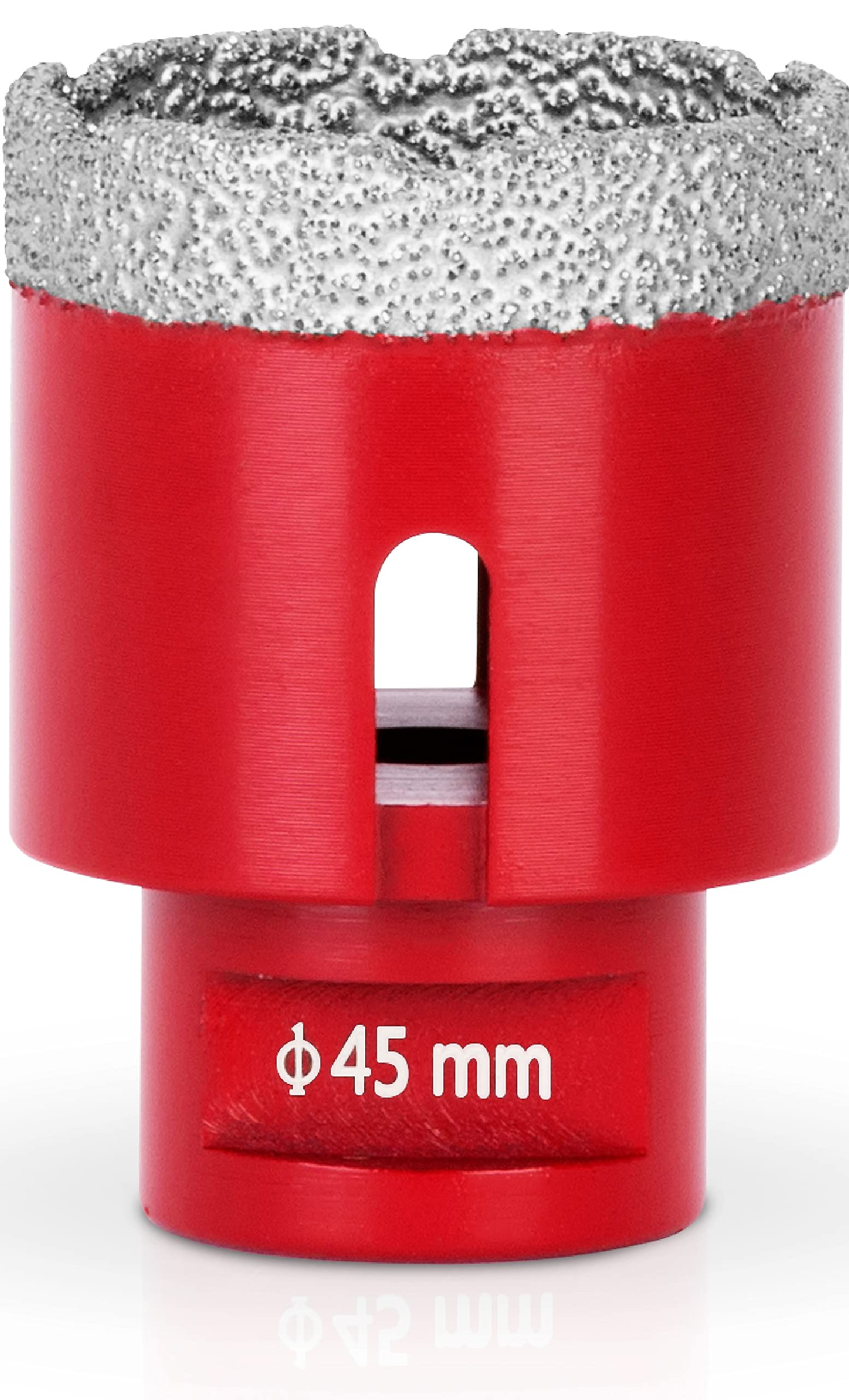 Diamond Core Drill Bit Tiles 45 mm for Tiles/Glass/Porcelain Stoneware Premium Diamond Hole Saw for Angle Grinder Flex M14 Temperature Resistant Tile Drill Diamond Ceramic / Granite / Stone Tiles โ image 1