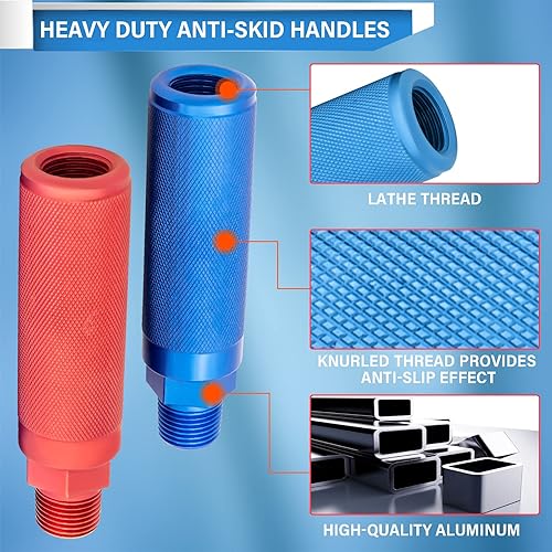 KOOTANS Anodized Aluminum Gladhand Grips Glad Hand Extension