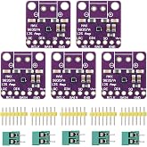 DiGiYes 5 PCS Max98357 I2S DAC Class D Amplifier Module Fit for Arduino Raspberry Pi ESP32 with 5 pcs Screw Terminal and 6-Pin Male Header
