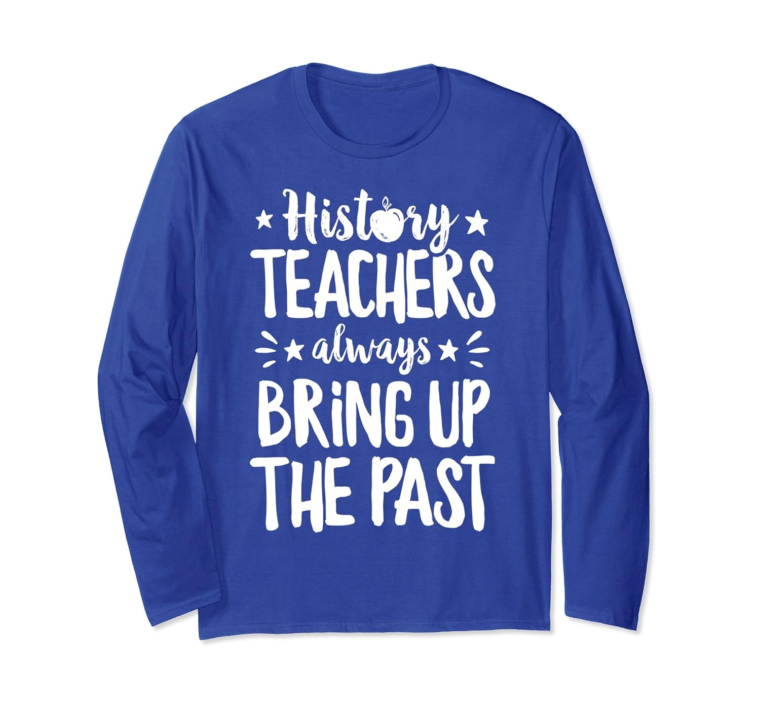 Targa Decorativa In Metallo Per Insegnante Di Storia - 'History Teacher Always Bring Up The Past' - 10x40 Cm - 3