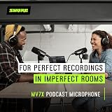 Shure MV7X XLR Dynamic Microphone for Podcasting Black Pro Quality view 4