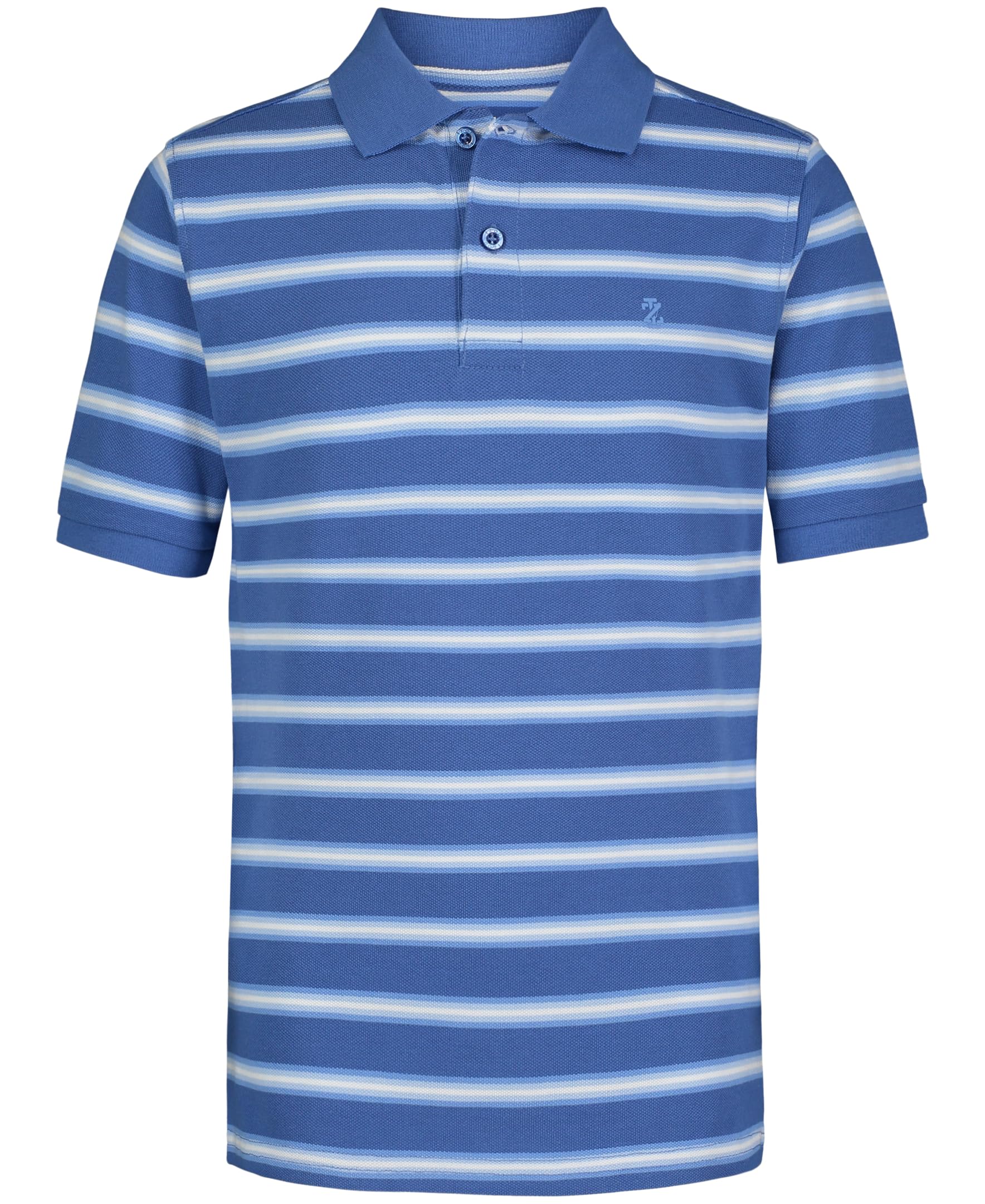 IZOD Boys' Short Sleeve Pique Polo Shirt, Bright