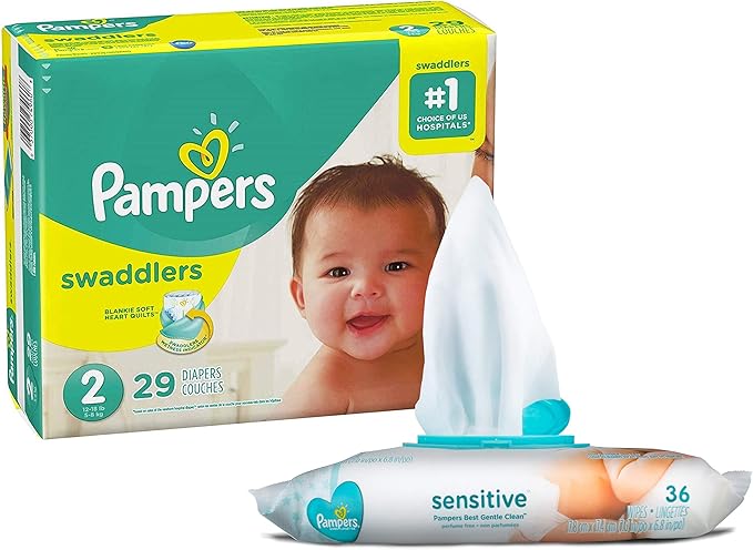 pampers swaddlers sensitive size 2