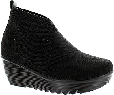 bernie mev wedge bootie