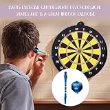 Bansusu 30Pcs Dart Flights and Stems Sets Durable Metal Dart Stems Pack view 4