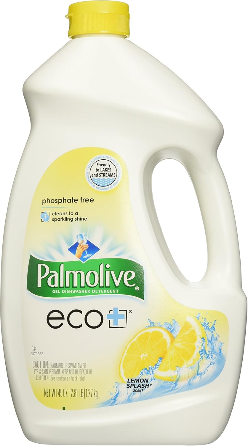 45 Oz Lemon Splash Palmolive eco+ Gel Dishwasher Detergent Amazon.co