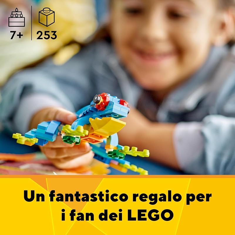 Creator 3 in 1 Pappagallo esotico 31136