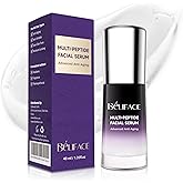 BéLIFACE Peptides Serum with Hyaluronic Acid for Fine Lines and Wrinkles, Collagen Boosting Hydrating Serum, Anti-aging for All Skin Types, Fragrance Free, 1.35 Fl. Oz