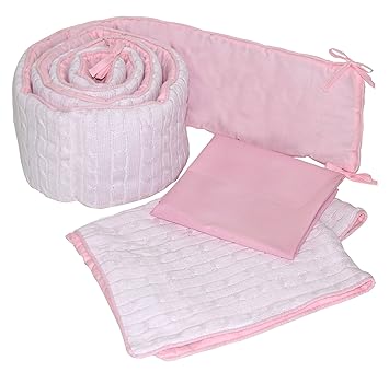 portable crib bedding sets for girl