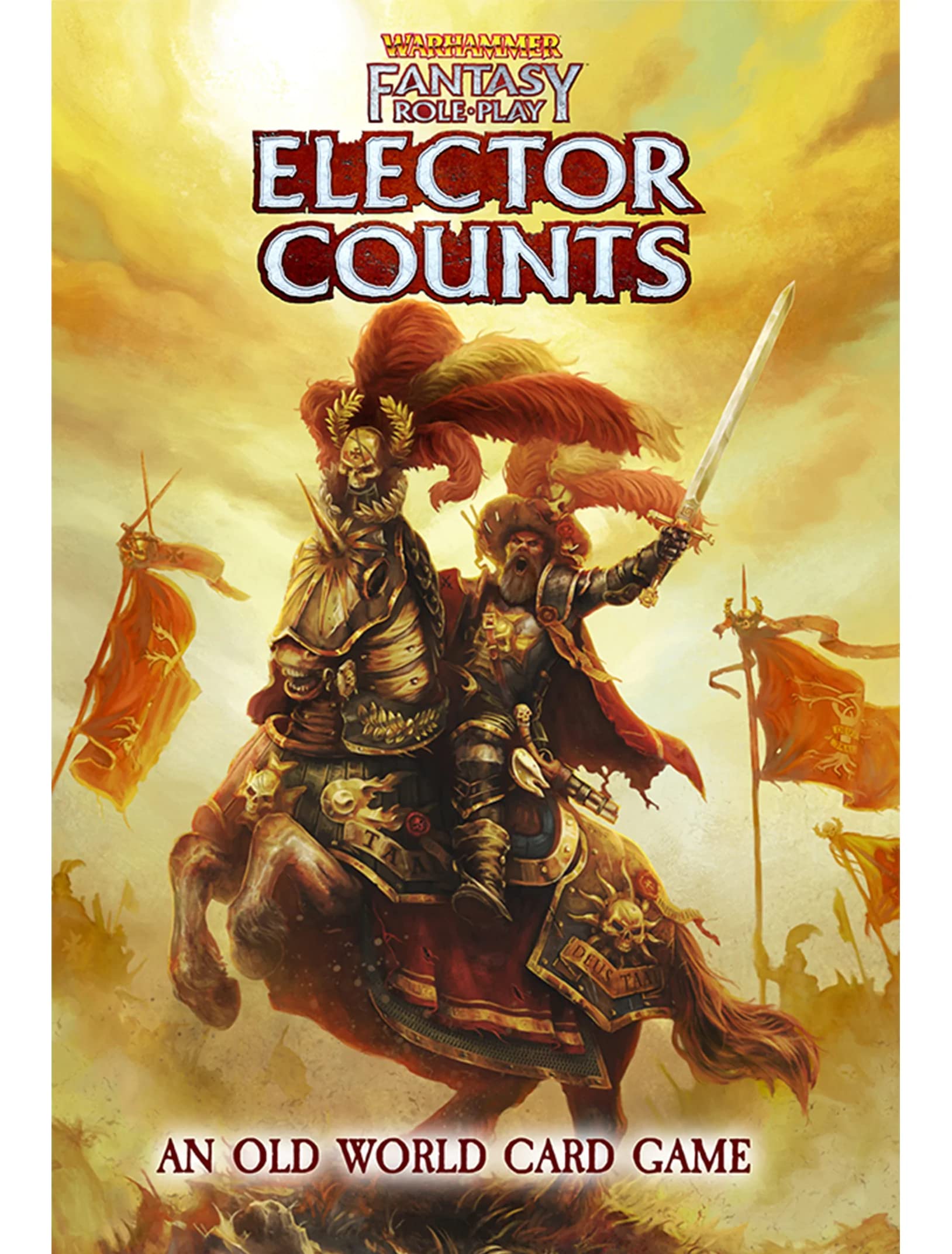 Cubicle Seven | Elector Counts Card Game Warhammer Fantasy Roleplay | RPG | Ages 13+ | 2-4 Players | 20-40 Minutes Playing Time