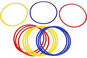 Speed & Agility Training Rings - Set of 12 by Trademark Innovations