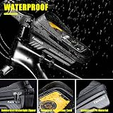 Faireach Bike Frame Bag Waterproof Phone Holder with Quick Release 6.8" view 4