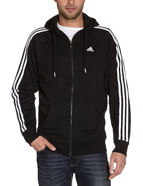 giacca adidas nera con cappuccio