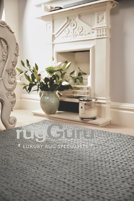 Rug Guru Tapis Gris 120 X 170 Cm Amazonfr Cuisine Maison