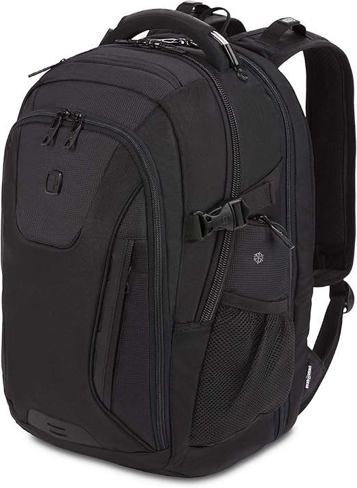SWISSGEAR 5358 ScanSmart Laptop Backpack, Fits 15 Inch Laptop, USB