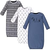 Yoga Sprout Cotton Gowns, 3 Pack
