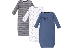 Yoga Sprout Baby-Girls Cotton GownsNightgown