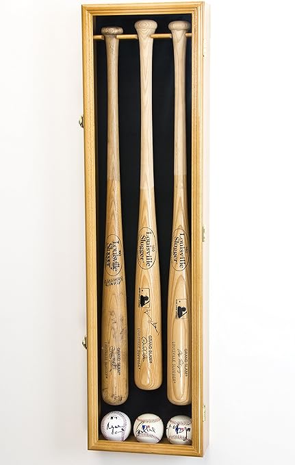 baseball bat display case amazon