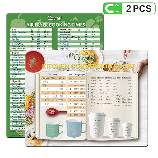 Juego de imanes de hoja de trucos para refrigerador de aire, tabla ...