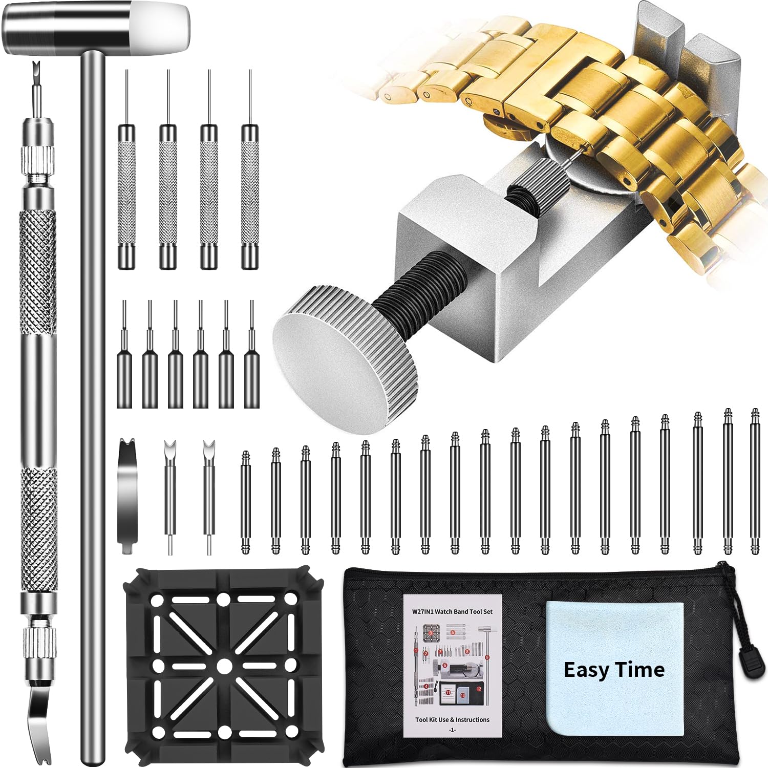 Watch Link Removal Tool Kit Watch Band Tool Kit Spring Bar Tool Set for 