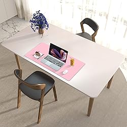 Leather Desk Pad Protector,Mouse Pad,Office Desk