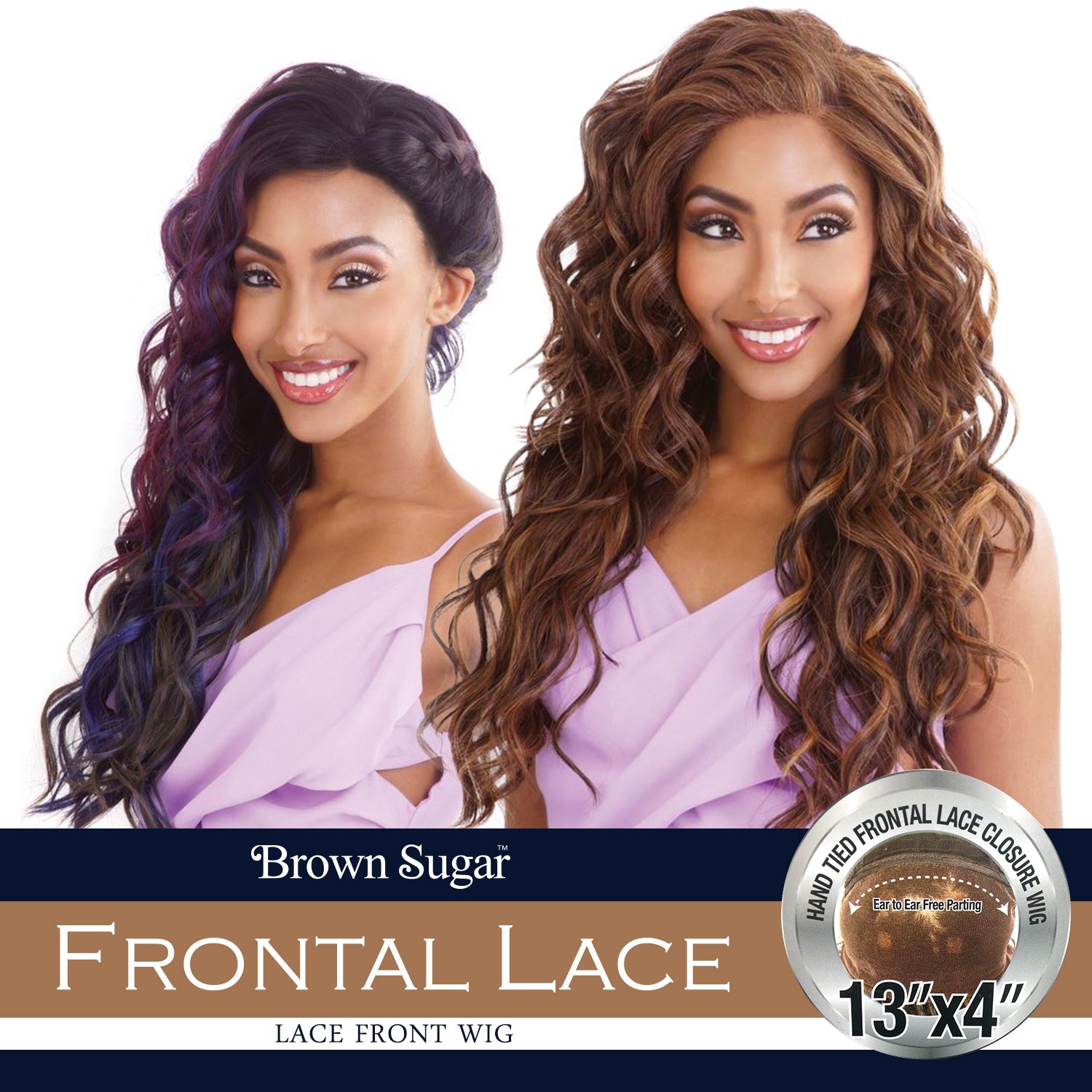 Amazon Com Isis Human Hair Blend Lace Front Wig Brown Sugar 13x4