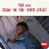 NUK Signature Day & Night Baby Dummy 18-36 Months Glow Stars 4 Count view 2