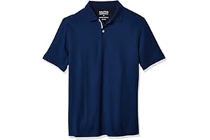 Nautica Men's Big and Tall Classic Fit Short Sleeve Solid Performance Deck Polo Shirt