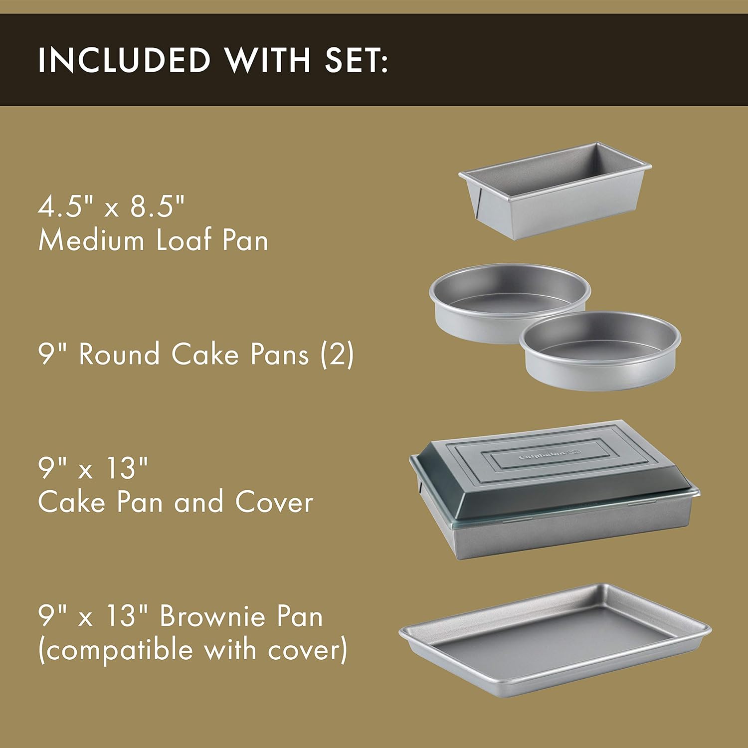 Calphalon Nonstick Bakeware 10-pc. Bakeware Set: Kitchen & Dining
