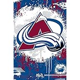 NHL Colorado Avalanche - Maximalist Logo 23 Wall Poster, 34L" x 22.4W", Unframed Version