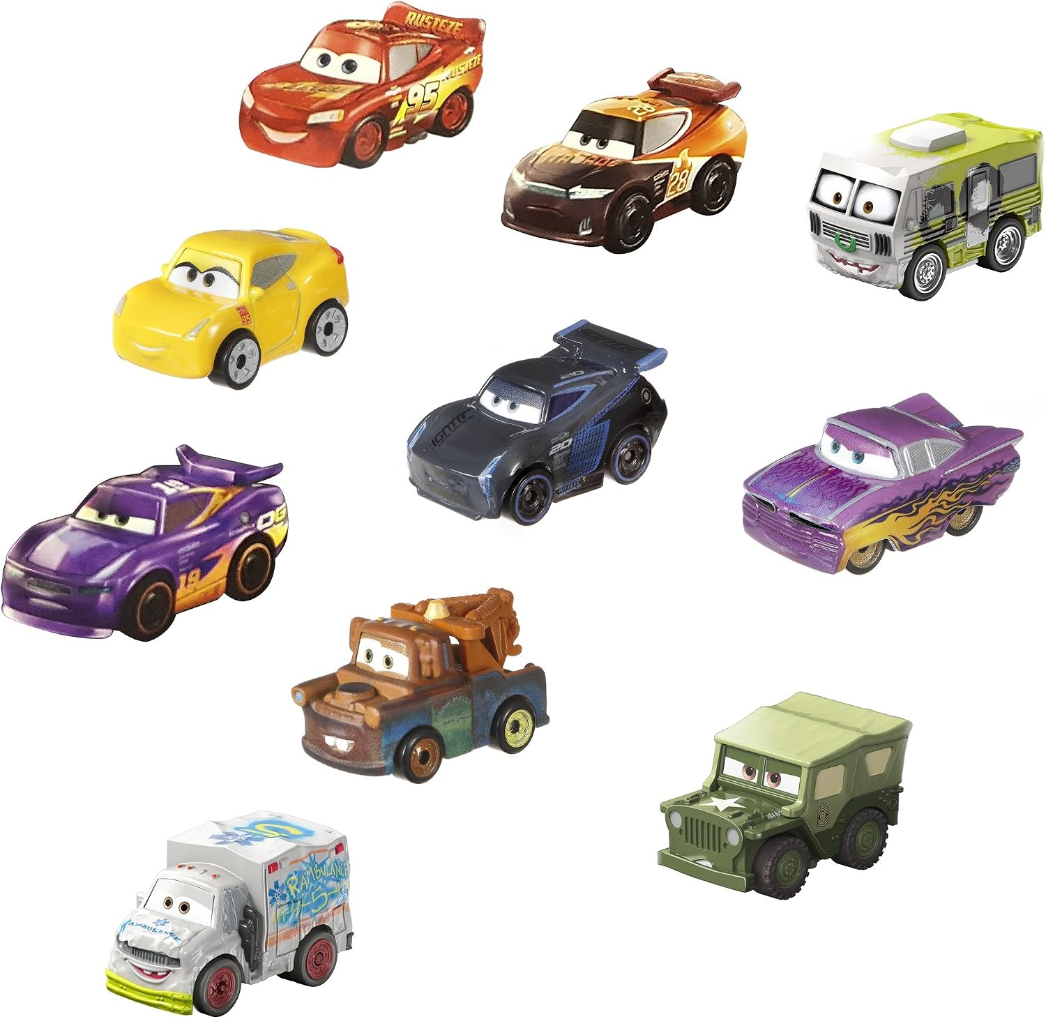 Best Quality Disney Pixar Cars Mini Racers Racer Series 10 Pack Discount Low Price Agallasgastrofood Com