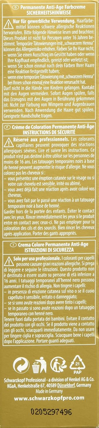 Schwarzkopf IR Absolutes 6-60 60ml, 6-60 Dark Blonde Chocolate Natural, 60 ml (Pack of 1) - Image 4