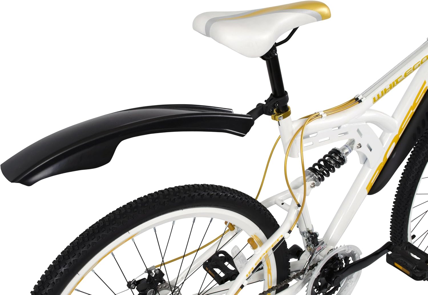 boss white gold mountain bike