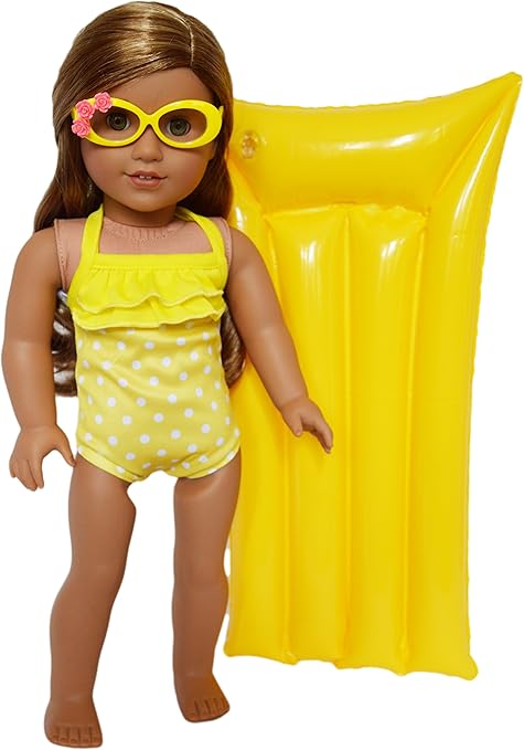 american girl doll swimsuit set