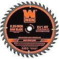 WEN BL0840 8.25-Inch 40-Tooth Carbide-Tipped Circular Saw Blade