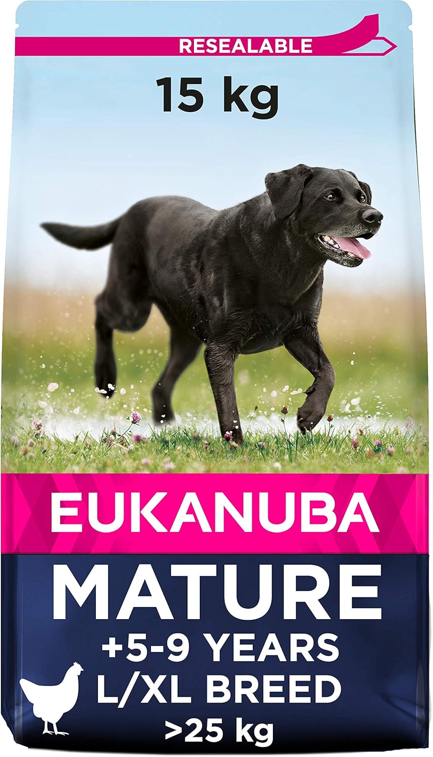 Eukanuba Edad avanzada y anciano Raza grande Pollo
