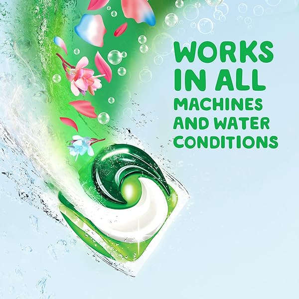 GAIN FLINGS LAUNDRY DETERGENT PACS, 76 COUNT, SPRING DAYDREAM SCENT, 3 IN 1 HE DETERGENT PACS WITH OXI BOOST AND FEBREEZE