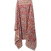 Indian Cotton Sarong Hand Block Print Sarong Cotton Pareo Women Bikini Cover 44X72 Inch Women Bach Cover Multi Color Sarong