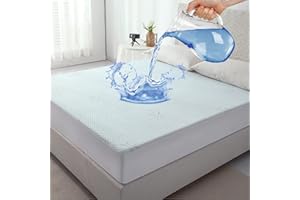 Jet's Home ʰǳè-ٱ imperméable pour lit simple – Housse de matelas douce et respirante, lavable en machine, housse de