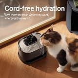 PETLIBRO Dockstream Wireless Cat Water Fountain 2.5L Battery Operated view 2