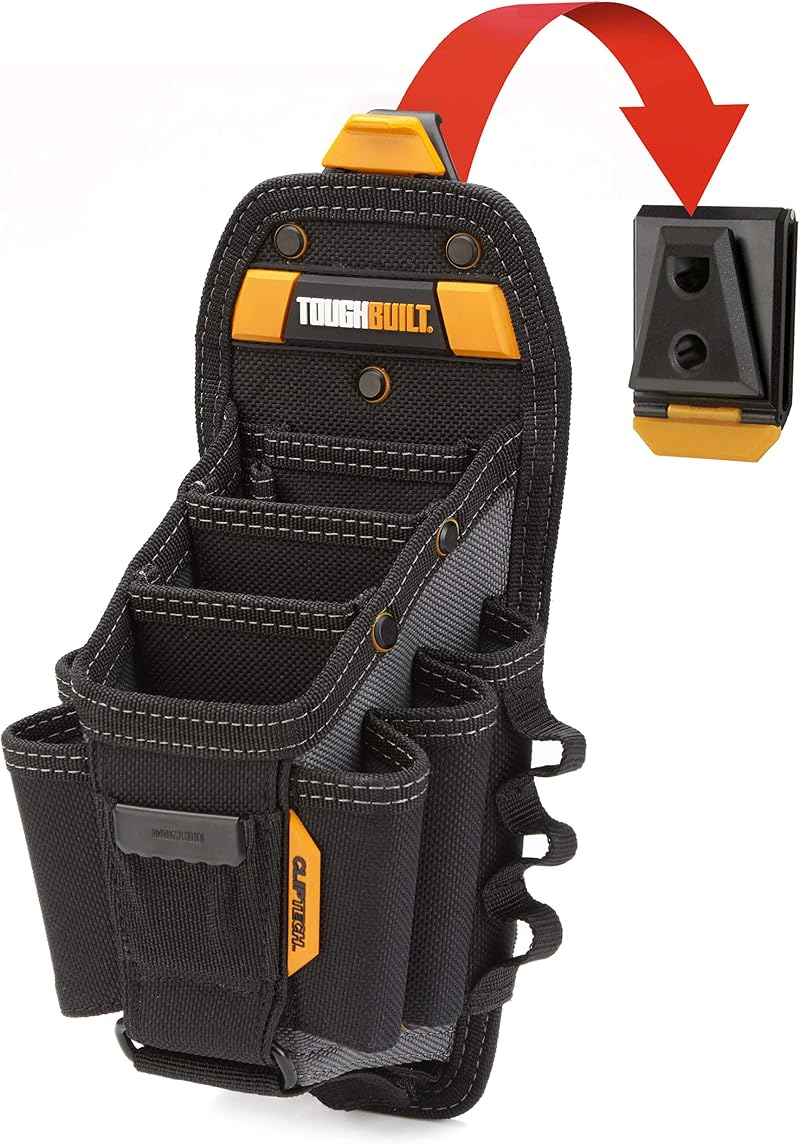 ToughBuilt TOU-CT-36-L10 Technician 10 Pocket Pouch ClipTech Belt Tool Holder