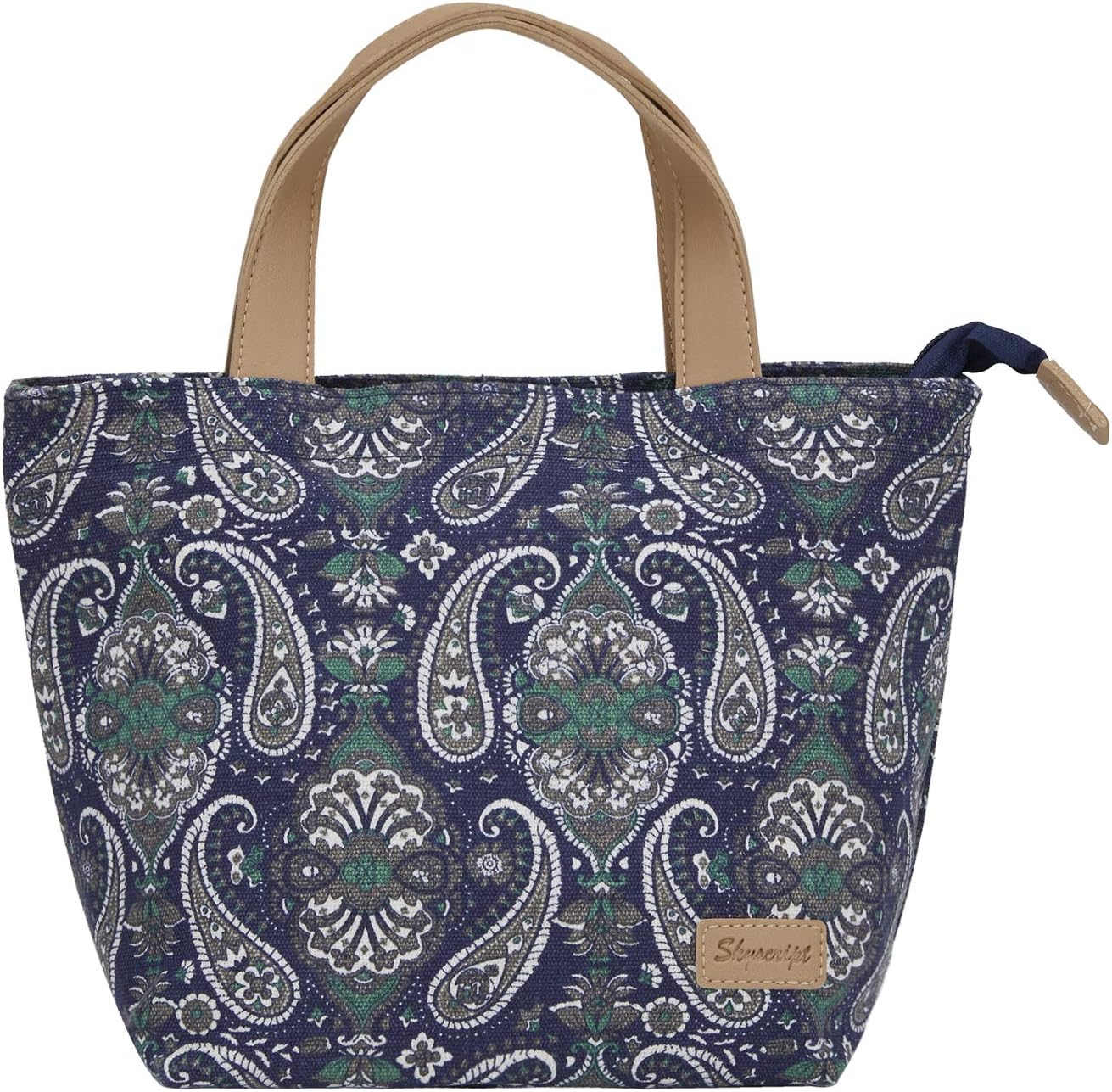MAXTOP Insulated Lunch Bags for Women,thermal Lunch Tote Bag perfect gifts for women for Office Work Picnic School(Retro)