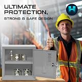 Horison Industries COSHH Cabinet - Fireproof Flammable Storage Cupboard view 5
