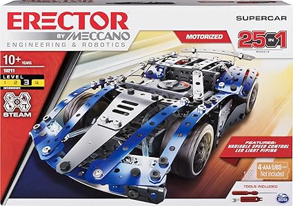 Amazon.com: Erector by Meccano SuperCar 