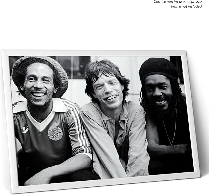 Risultato immagini per peter tosh and mick jagger