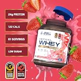 Applied Nutrition Critical Whey Protein Powder 24g Strawberry 2Kg 61 Servings view 2